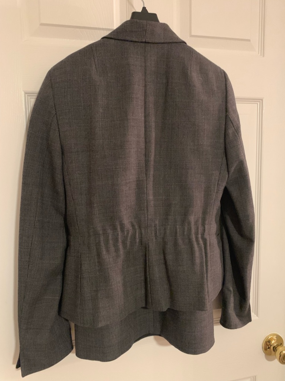 Akris Punto Gray Plaid Skirt Suit - Picture 7 of 12